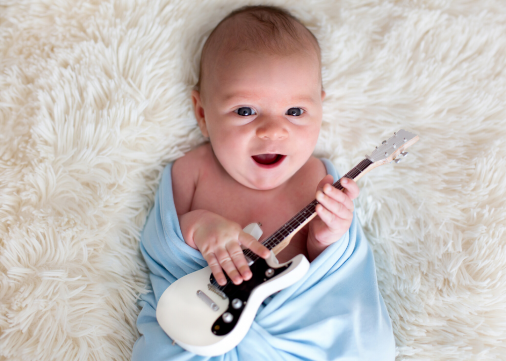 Most popular baby names shared by famous musicians